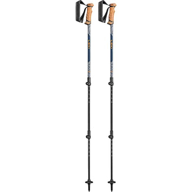 Leki Legacy Lite Stöcke, orange-Denimblue-lt Anthracite, 100-135cm im Sale